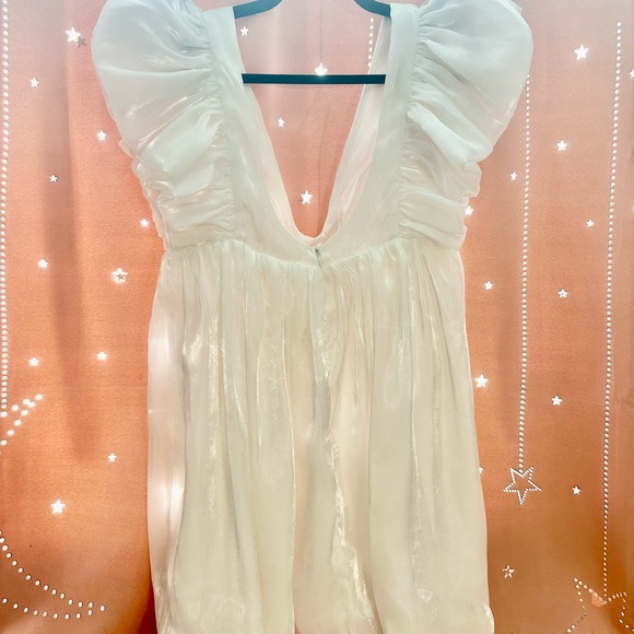 Molly Green White Angel Mini Dress - Picture 5 of 7